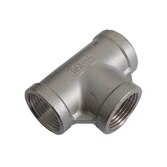 Tê Inox Rosca