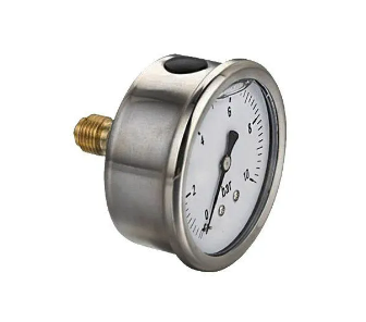 Manometro Angular Caixa Inox
